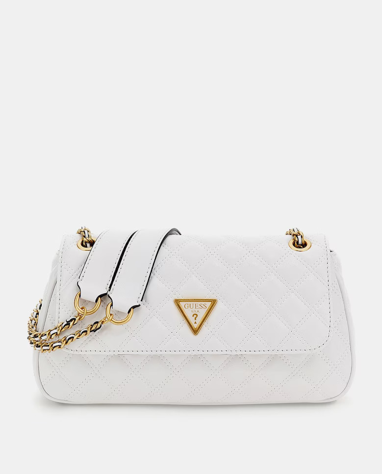 Guess quilted crossbody white