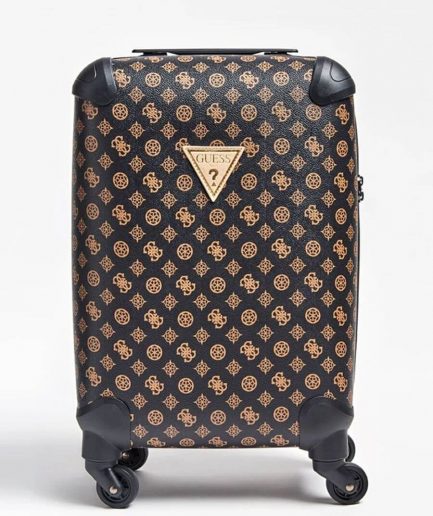 Guess trolley 4g peony logo brown
