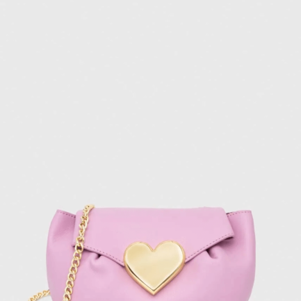 Love Moschino mala com coração rosa