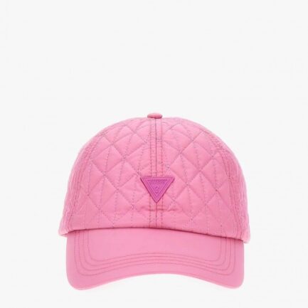 Chapéu Guess acolchoado rosa