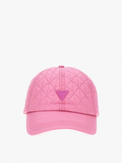Chapéu Guess acolchoado rosa
