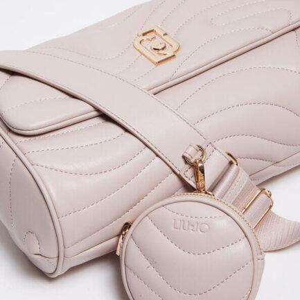 Liu Jo quilted baguette antique pink